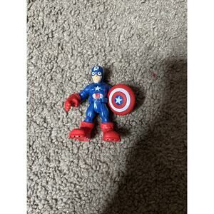 Hasbro Imaginext MARVEL AVENGERS "Captain America" 2.5" Play Figure w/ Shield